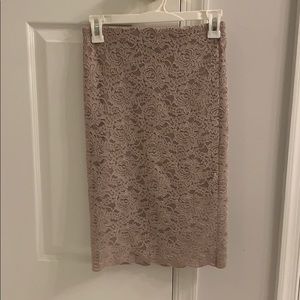 Forever 21 Lace Pencil Skirt